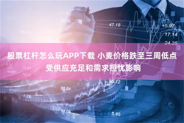 股票杠杆怎么玩APP下载 小麦价格跌至三周低点 受供应充足和需求担忧影响