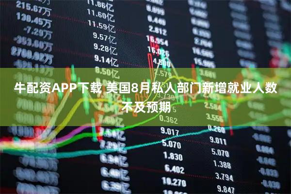 牛配资APP下载 美国8月私人部门新增就业人数不及预期